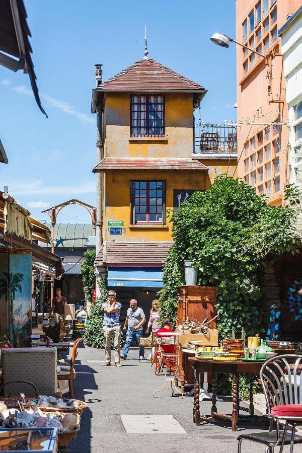 Biron Deluxe Studio Flea Market Of Paris, Porte De Montmartre Saint-Ouen  Exterior foto